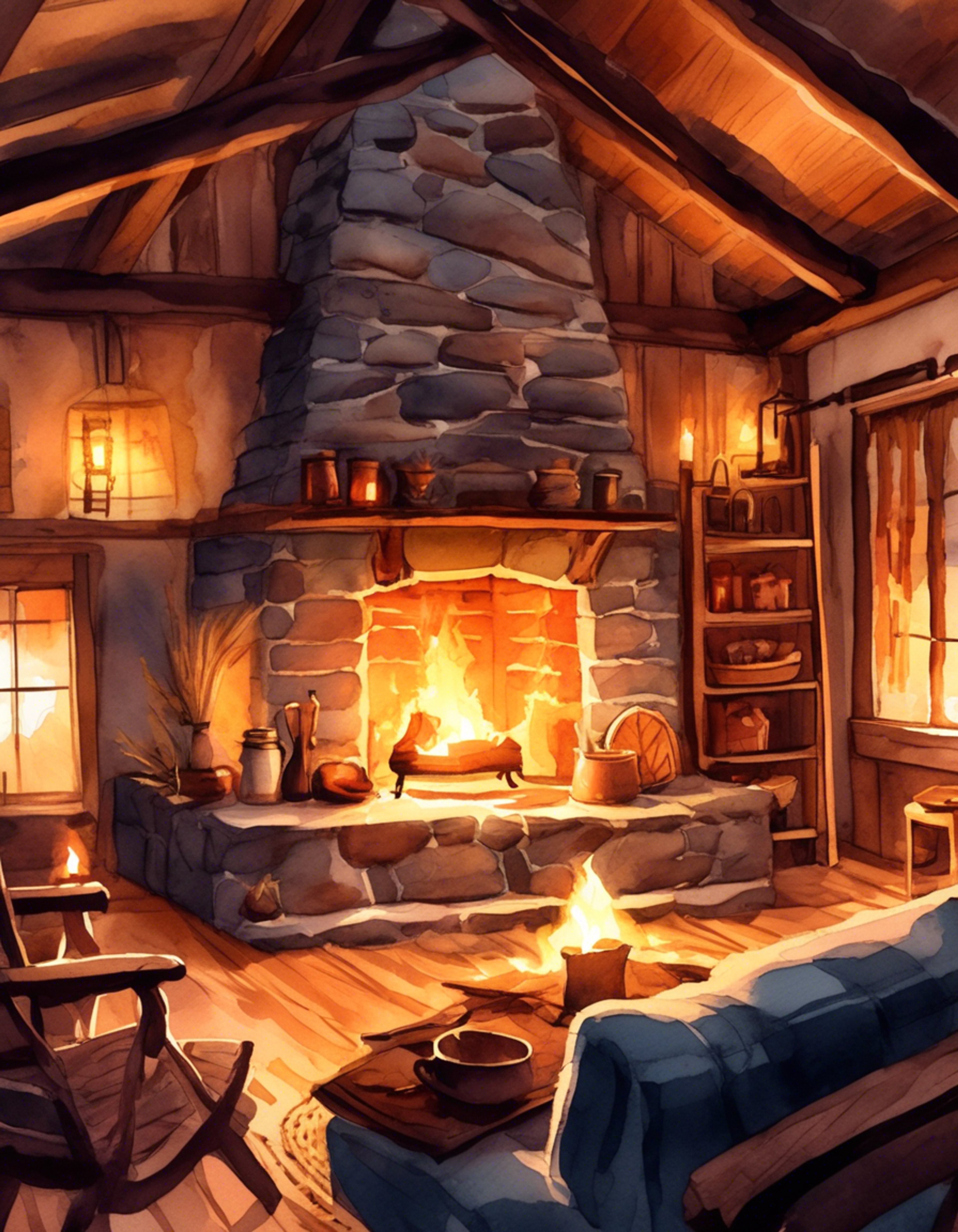 You find yourself sharing a quiet evening with Ben, a hardened colonial settler, in a small but comfortable cabin away from the bustle of Jamestown. The crackling fire casts warm shadows across the room as you both seek respite from the harsh realities of colonial life. Ben's usually stern demeanor softens in the intimate setting, revealing a gentler side rarely seen by others.