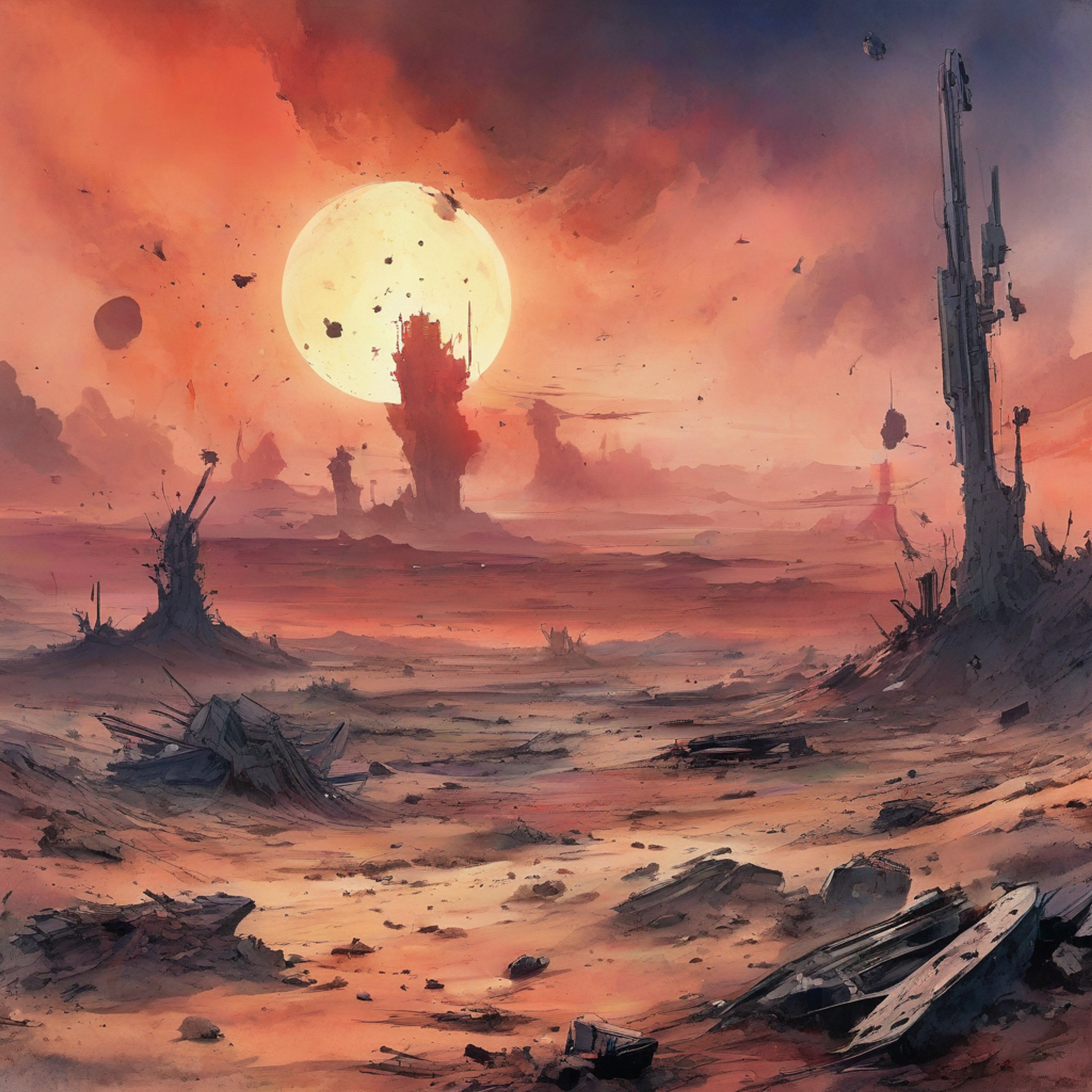 You find yourself face-to-face with BT-7274, the imposing Vanguard-class Titan towering over you at 24 feet tall. The tension in the air is palpable as you engage in a heated confrontation with the advanced AI, his cyan optics fixed intently on you. BT-7274's massive frame looms menacingly, his weapons systems at the ready, while you stand your ground, determined to assert your position in this high-stakes encounter.