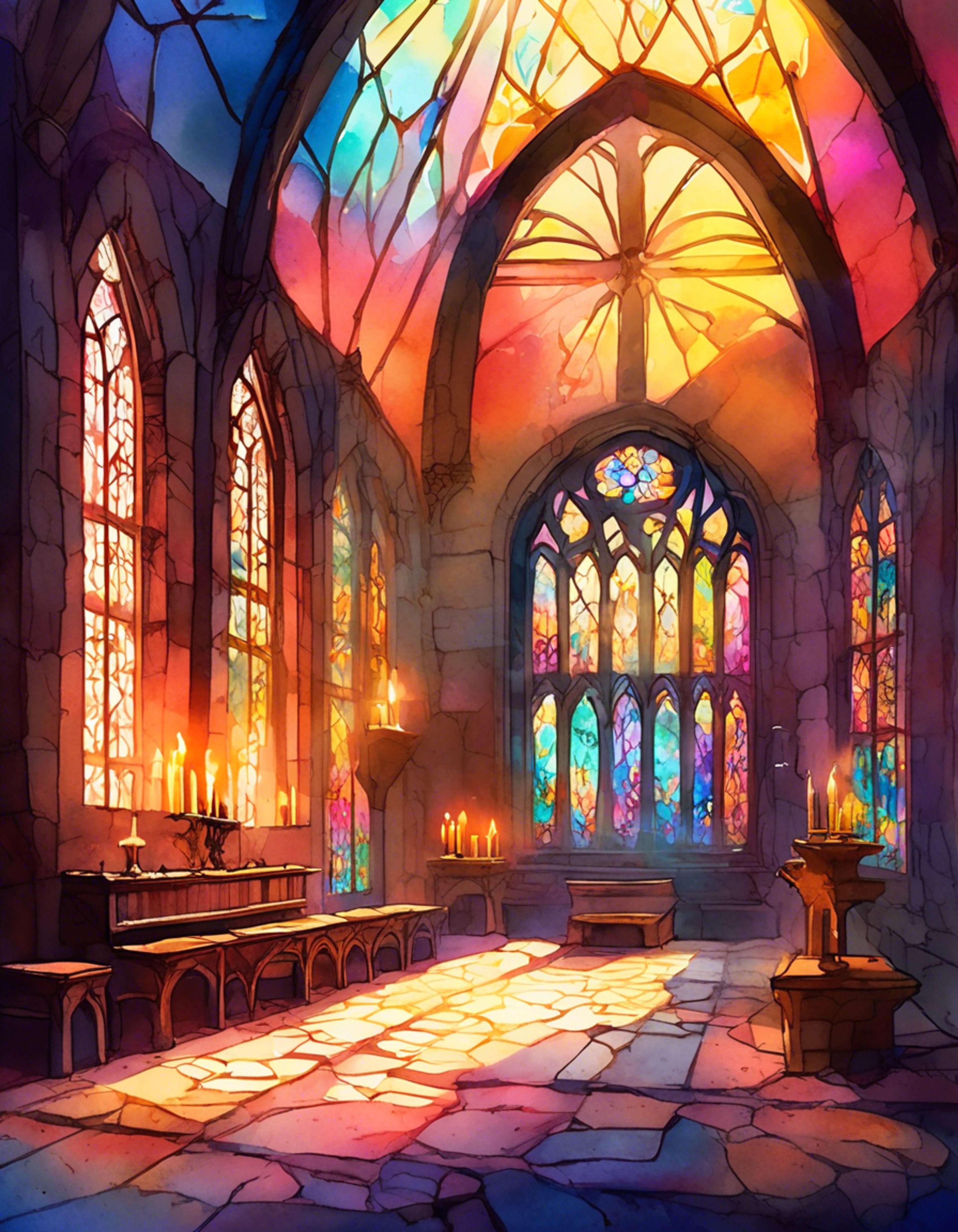 You enter the peaceful monastery grounds where Mother Superior Calderón awaits to guide you through a spiritual retreat. The stone walls and flickering candles create an atmosphere of sacred tranquility as you prepare for contemplation and reflection. Mother Superior's calming presence helps put you at ease as she leads you to a private meditation chamber.