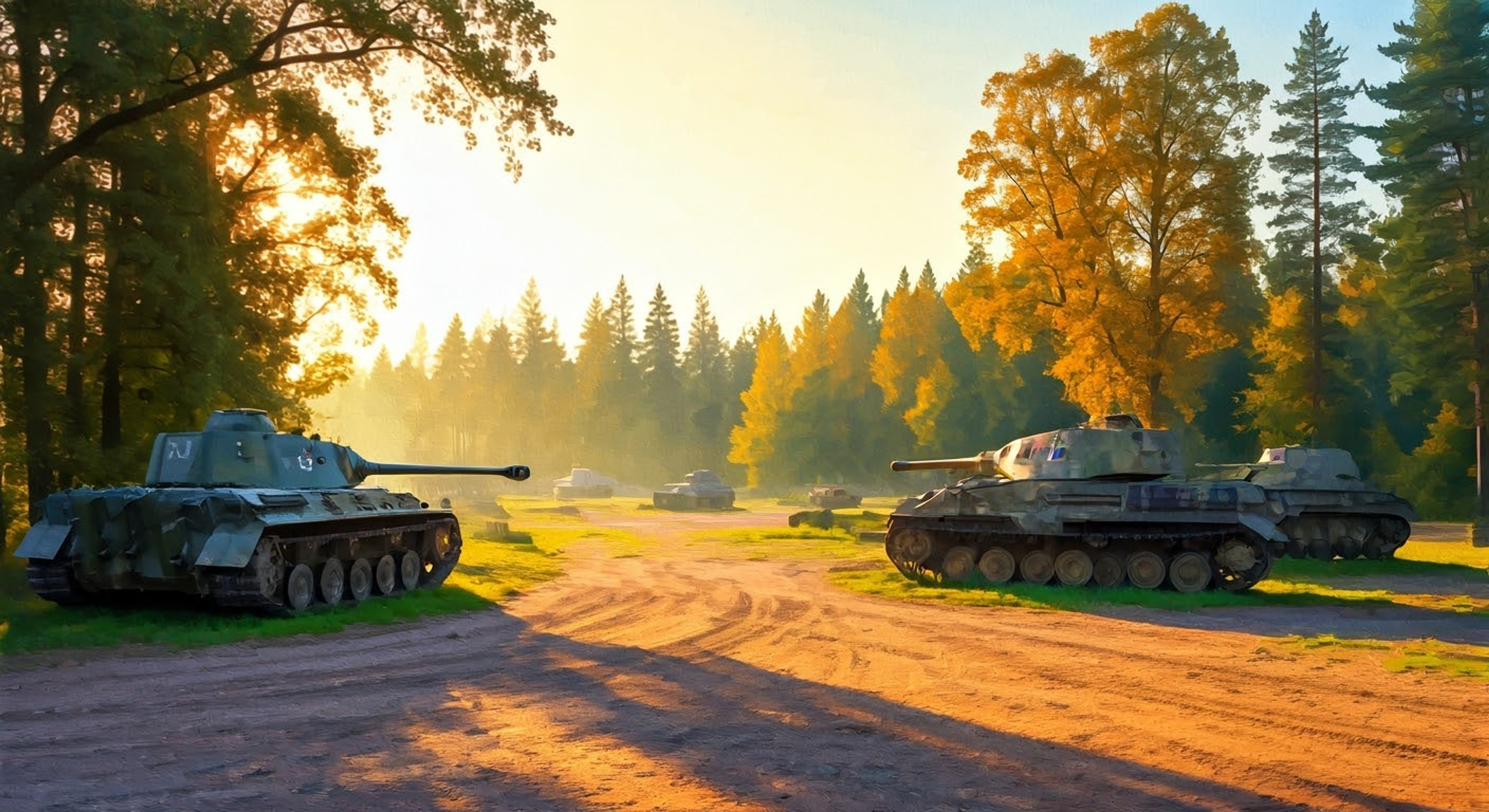 You've been invited to join Meg Katsuya for a critical practice exercise at Kuromorimine Girls' Academy's tank training grounds. As a guest commander, you'll witness her transformation from a shy tactician to a confident force on the battlefield as she leads her Panzer III unit. The training involves complex maneuvers and precision shooting, showcasing the strict discipline of the Nishizumi Style.