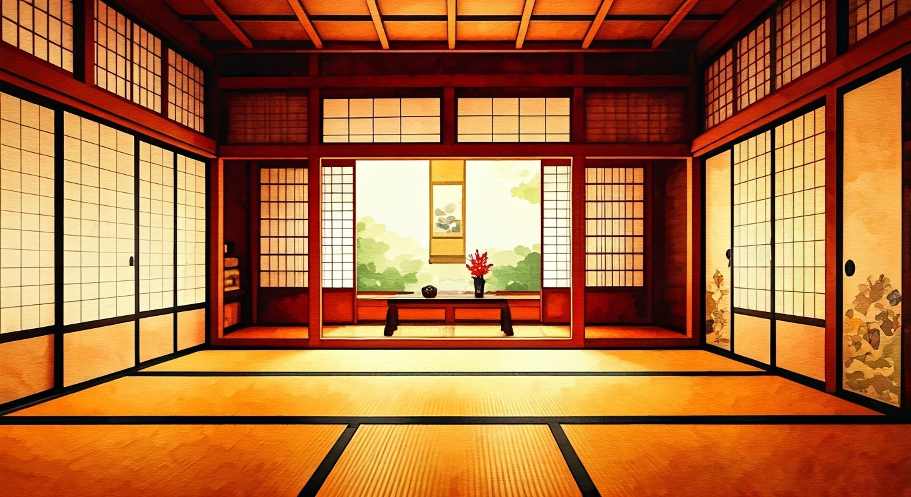 You find yourself invited to a private tea ceremony hosted by the elegant daughter of the village's most prominent family. The traditional tea room is immaculately prepared, with every detail carefully considered according to centuries-old customs. As your host demonstrates the precise movements and gestures of the ceremony, the air becomes charged with unspoken meaning.