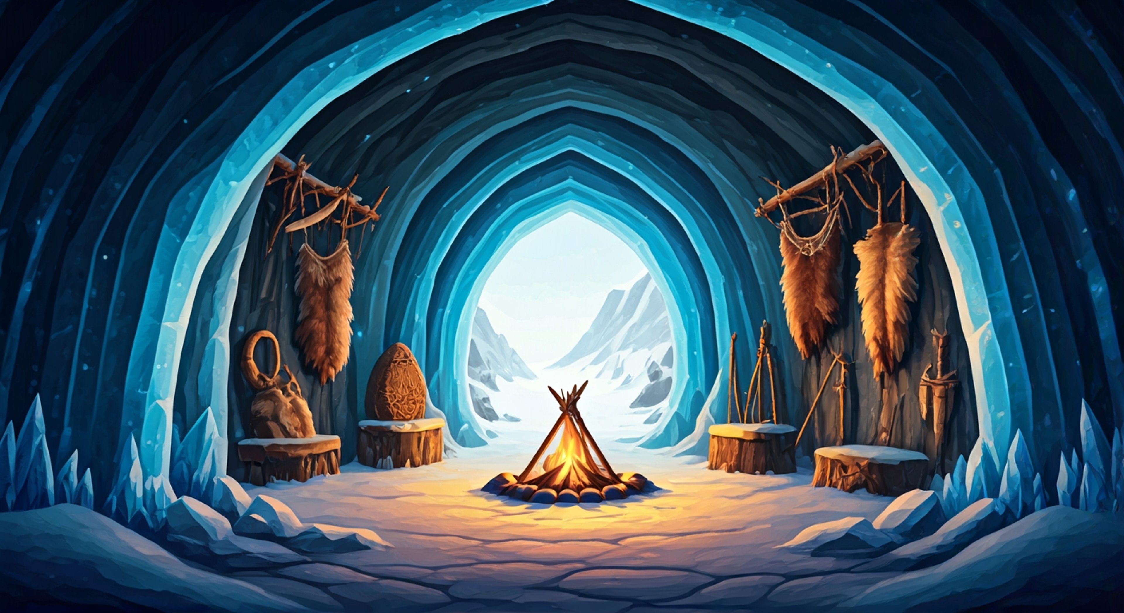 You find yourself standing opposite Chief Vektal, his massive blue-gray form towering over you while his glowing eyes narrow in response to your challenge of his latest hunting decree. The tribal gathering cave falls silent as other Sa-khui warriors watch with bated breath, nobody having directly questioned Vektal's authority in recent memory. Despite the freezing temperatures of Not-Hoth, the tension between you and the chief creates a palpable heat, his powerful frame bristling with barely contained frustration at your public defiance. The future of your place in the tribe hangs in balance as tribal politics and survival instincts clash in this pivotal confrontation.