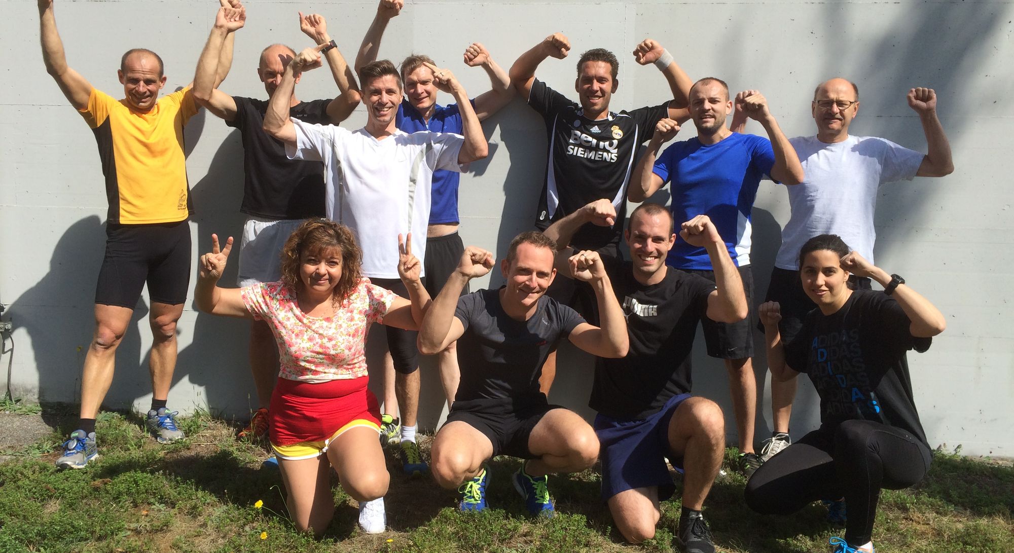 Firmentraining macht Spass