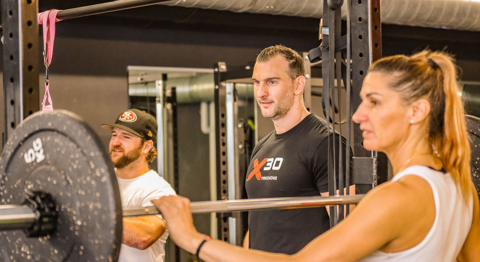 Pascal Blunschi beim Personal Training