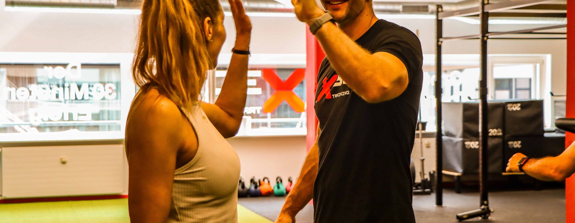 High5 nach einem Training