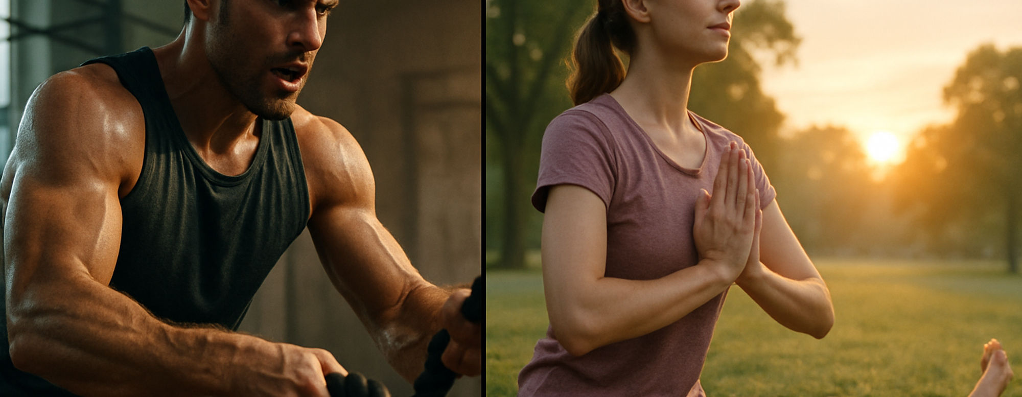 Intensives Workout vs. aktive Erholung