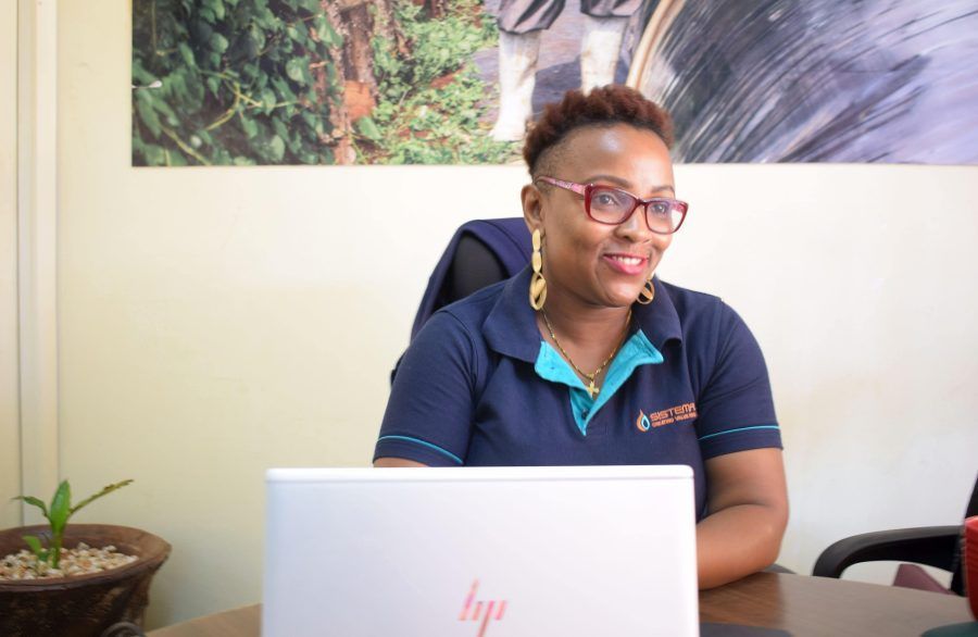 Woman biogas entrepreneur forging change in Kenya