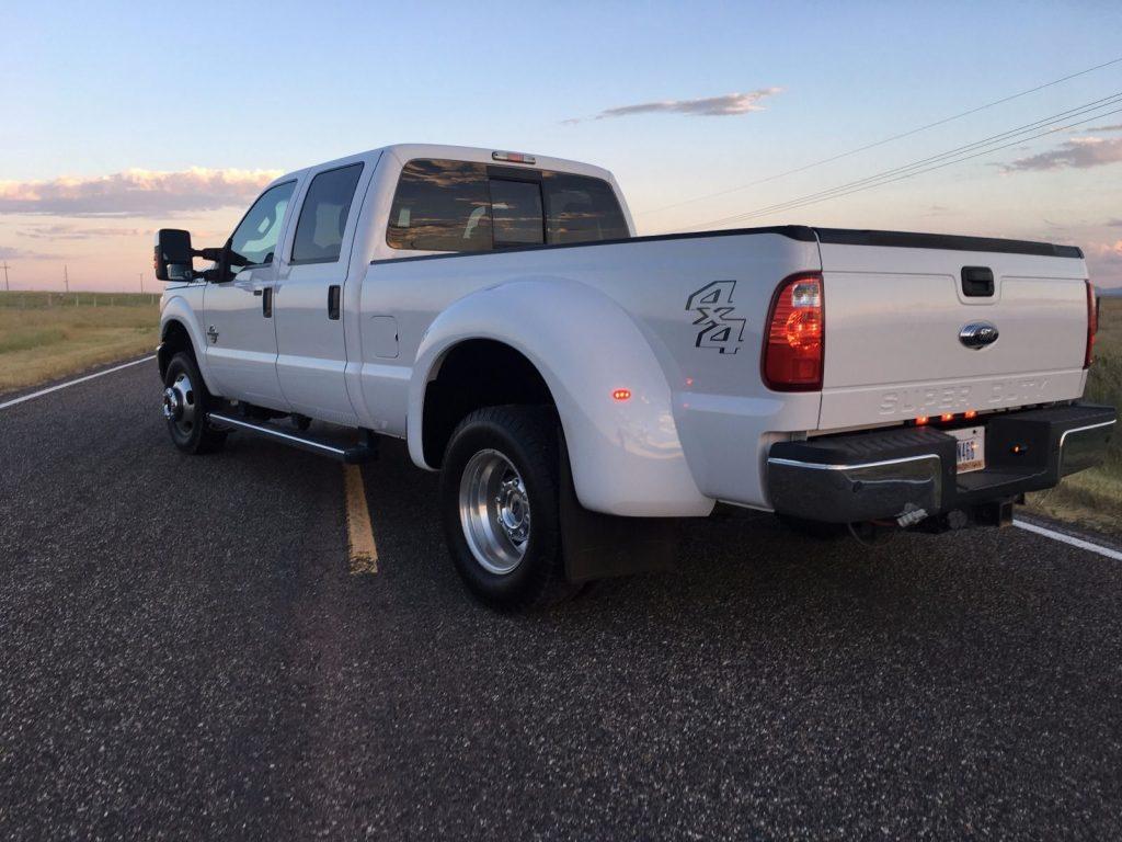 Everything stock 2015 Ford F 350 XLT crew cab