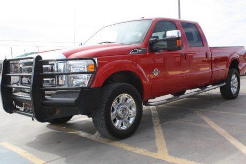 loaded 2015 Ford F 350 Lariat Crew Cab Long Bed 4WD for sale