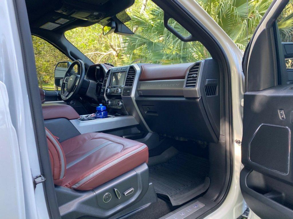 fully loaded 2019 Ford F 350 Platinum crew cab
