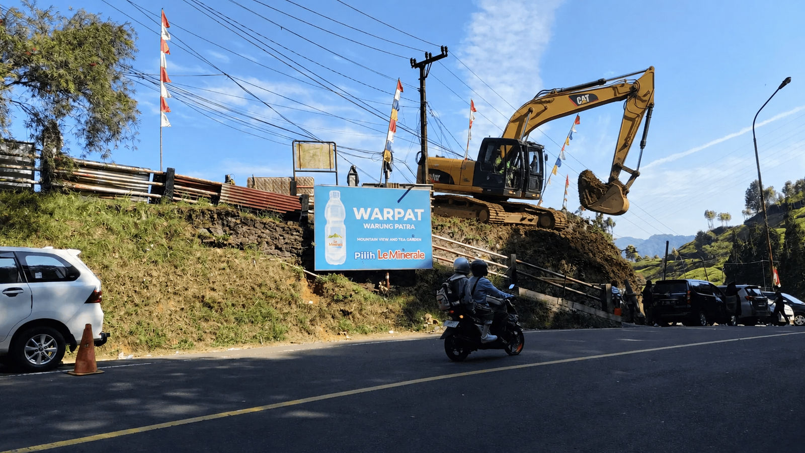 Bekas Lahan Warpat Puncak Disulap Jadi Pos Terpadu Pengamanan Jalur Bogor Cianjur