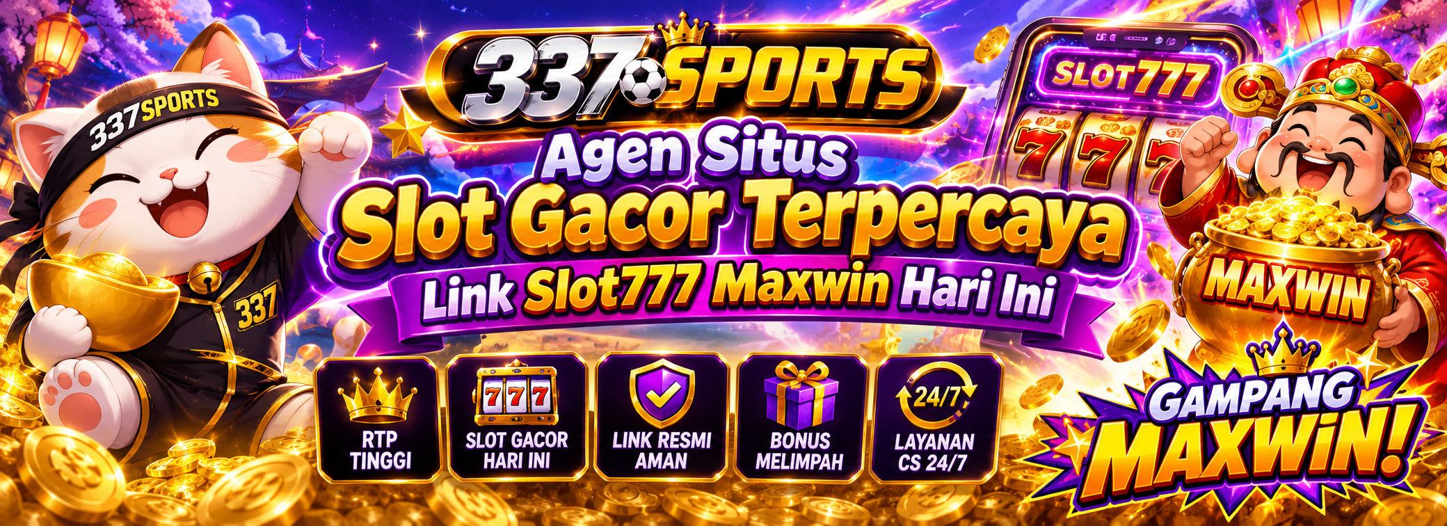 337SPORTS: Agen Situs Slot Gacor Terpercaya Link Slot777 Maxwin Hari Ini