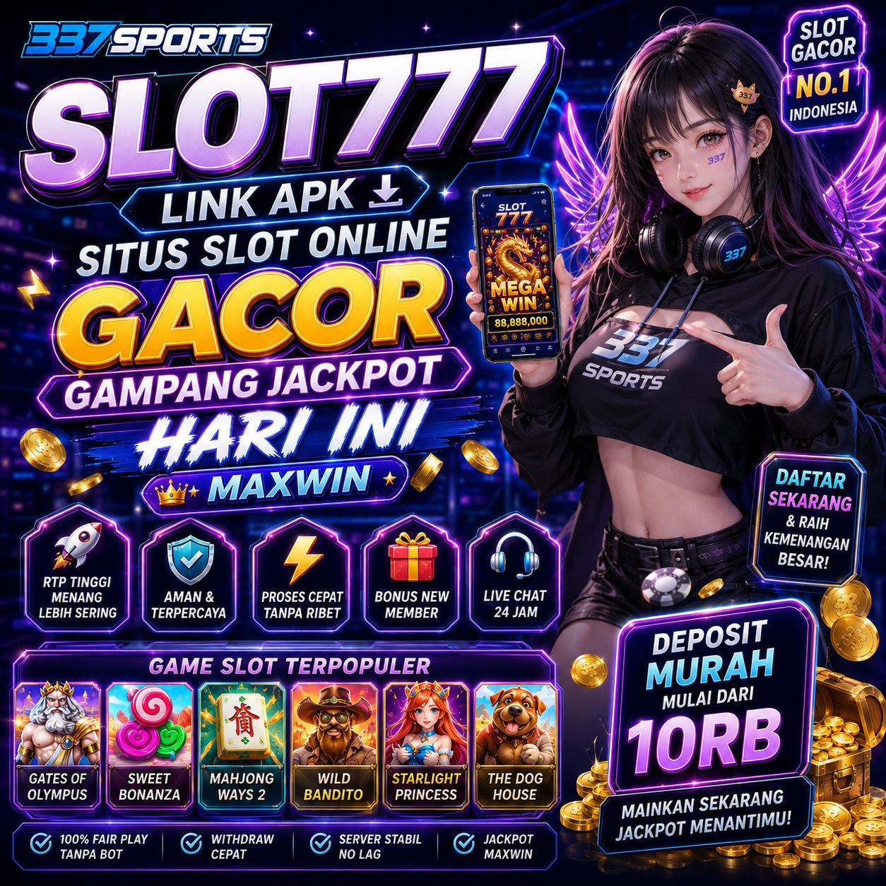 Slot777 : Link Barcelona Apk Situs Slot Online Gacor Gampang Jackpot Hari Ini Maxwin