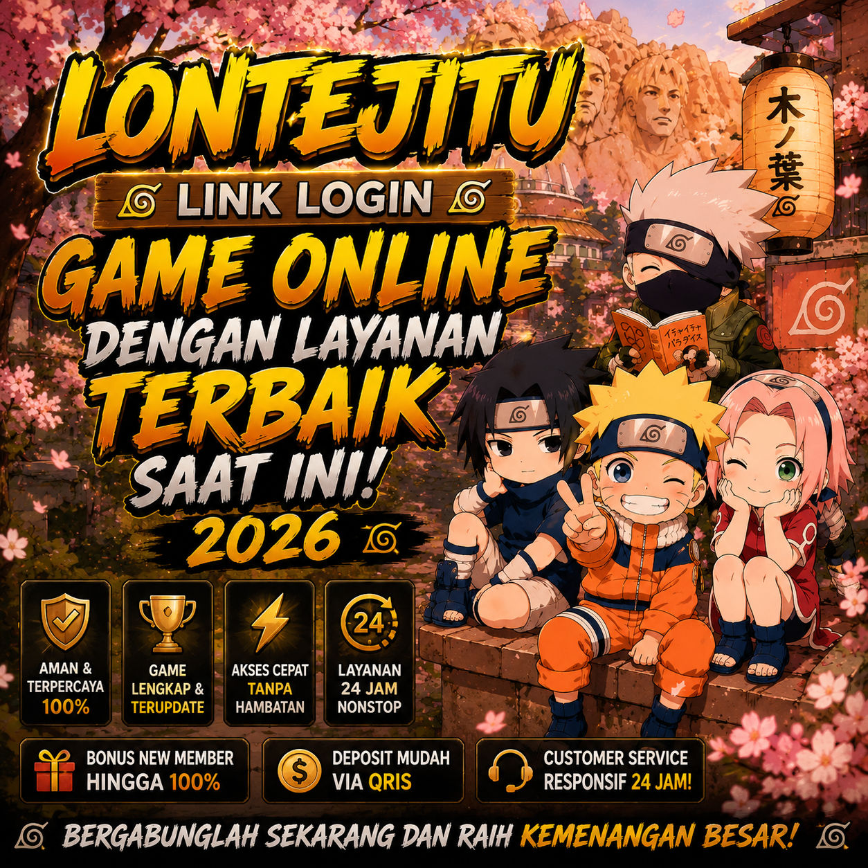 Banner Aplikasi LONTEJITU dengan akses aplikasi digital