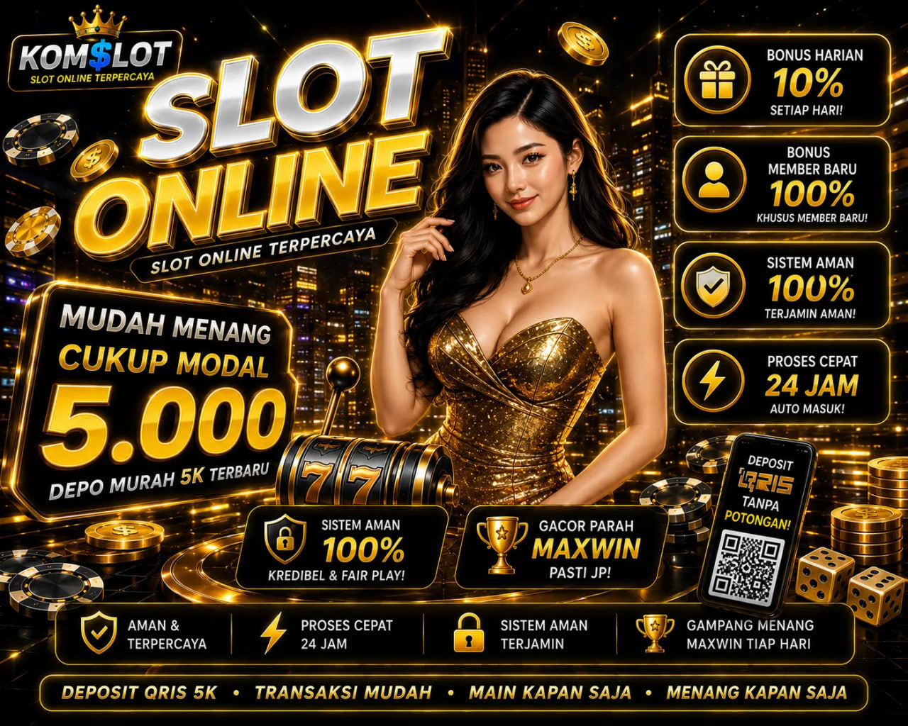 DEPO 5K ⚔️ Situs Slot Resmi Deposit 5000 Pakai Qris Di Website Slot Gacor Gampang Maxwin - WooCommerce eCommerce