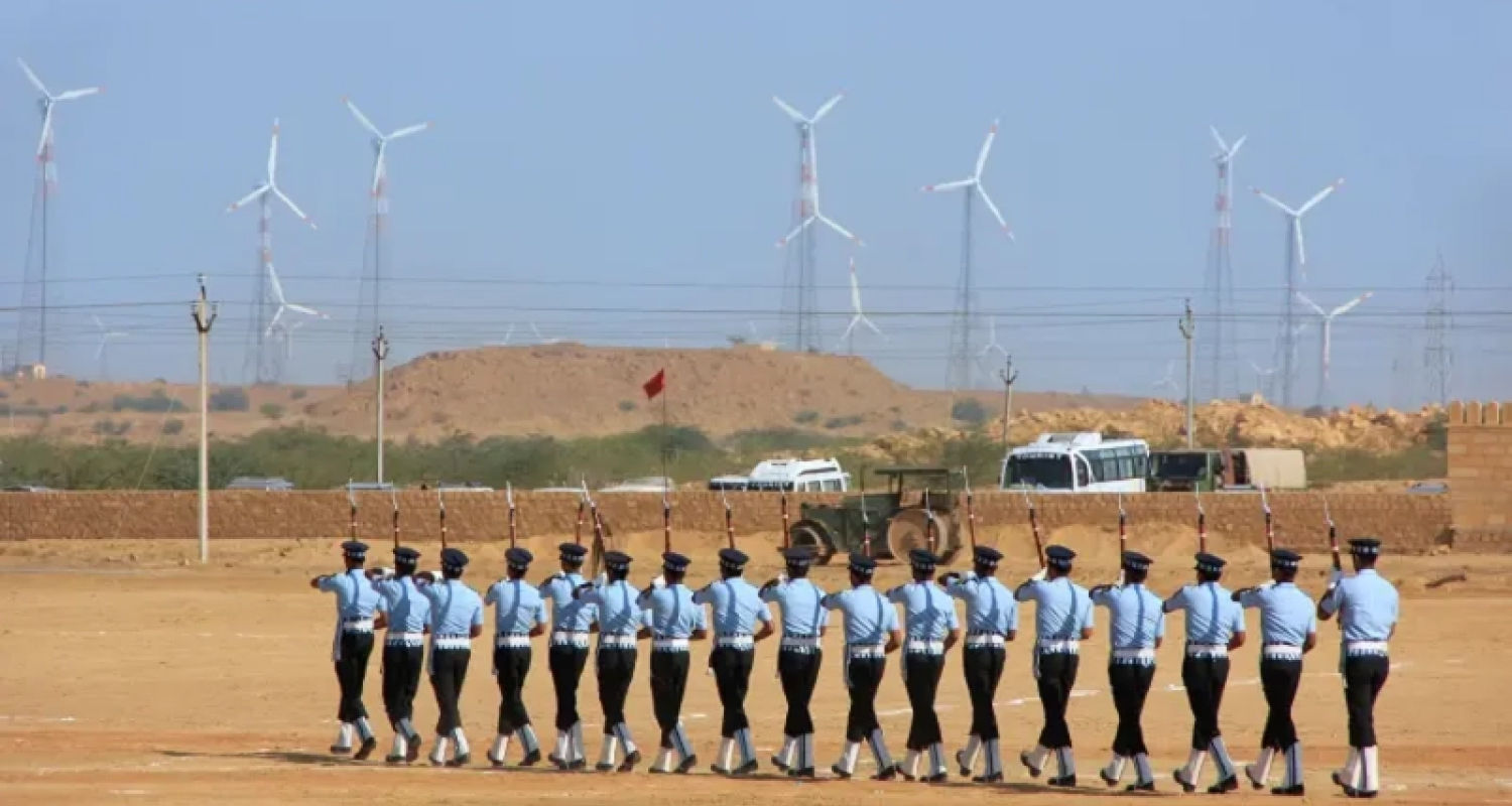 Air Force and Military Parade Jaisalmer Desert Festival