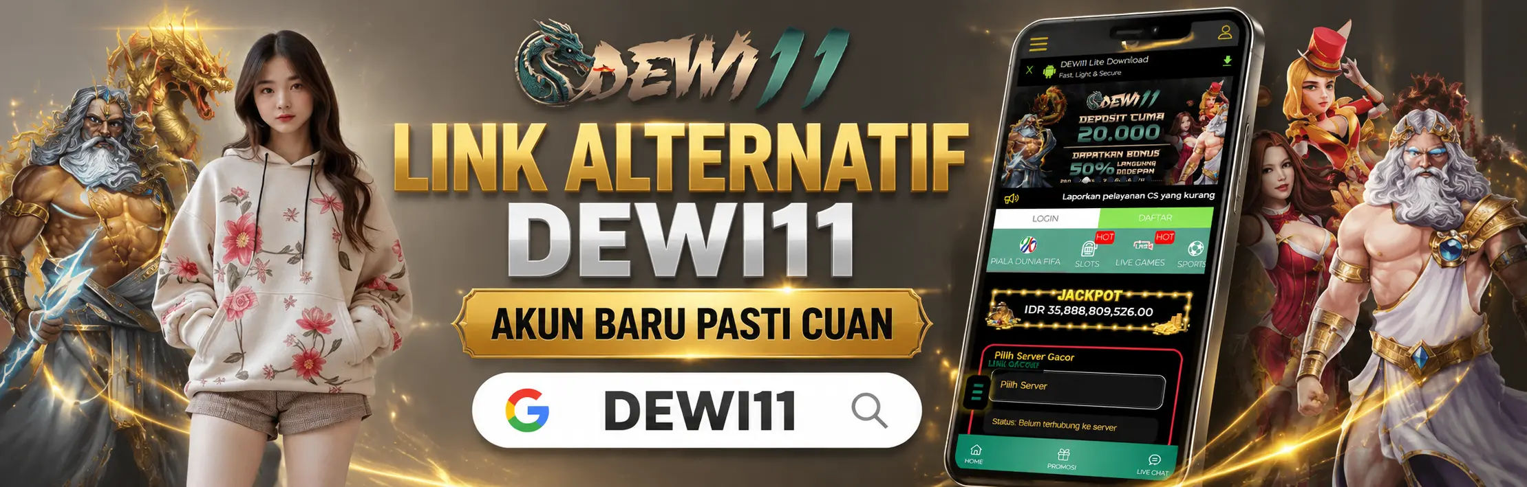 DEWI11 GAMPANG JADI SULTAN