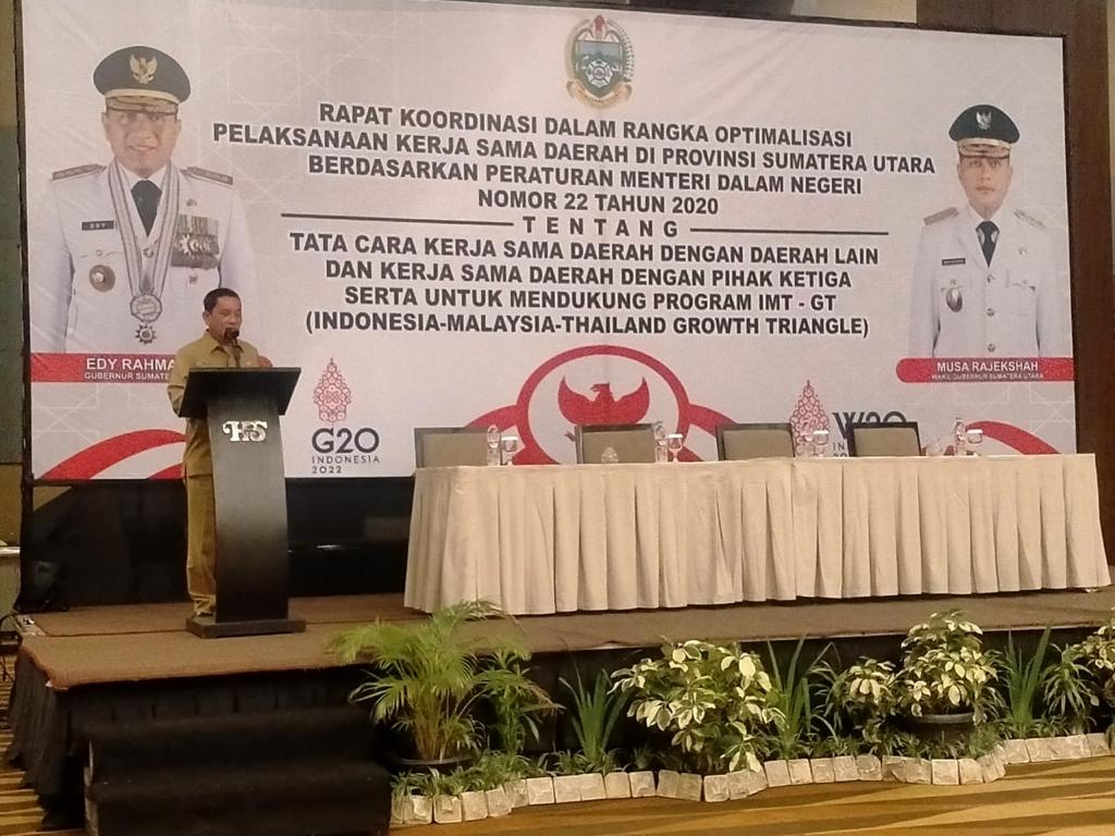 Pemprov Sumut Terus Optimalisasi Kerjasama Antardaerah