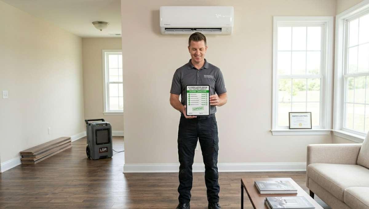 AC Leak Water Damage Repair in Norman, OK