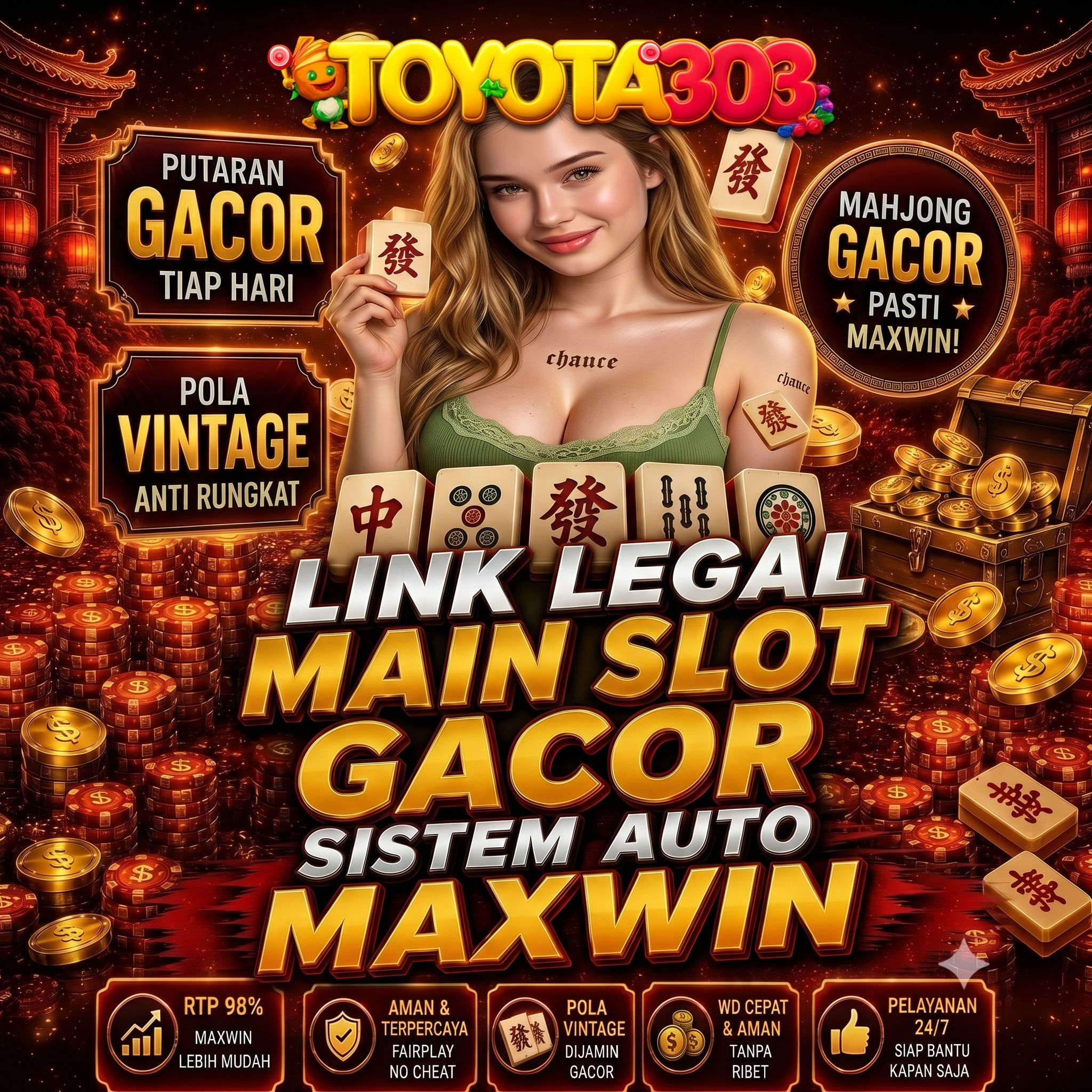 TOYOTA303 | Daftar Slot Gacor & Slot777 Anti Ribet

