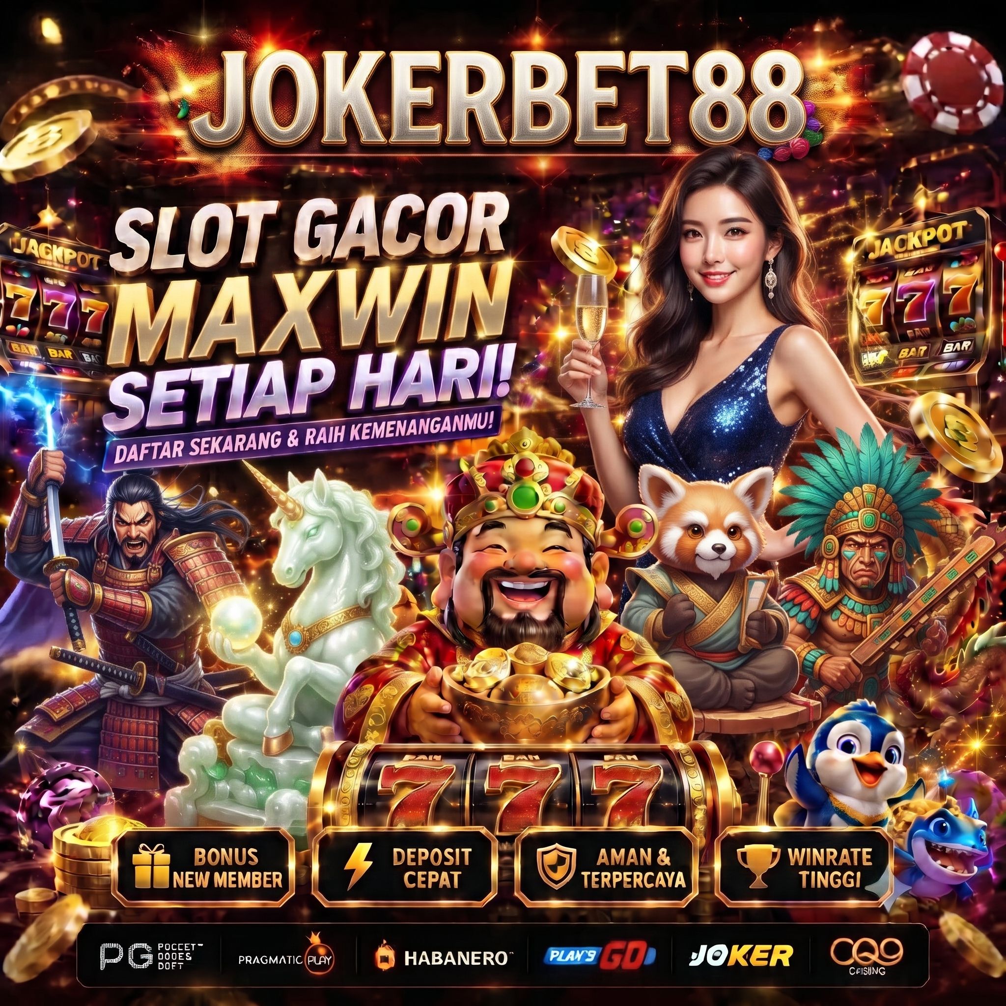 JOKERBET88: Platform Viral Slot Gacor VVIP Terjamin MaxWin Hari Ini