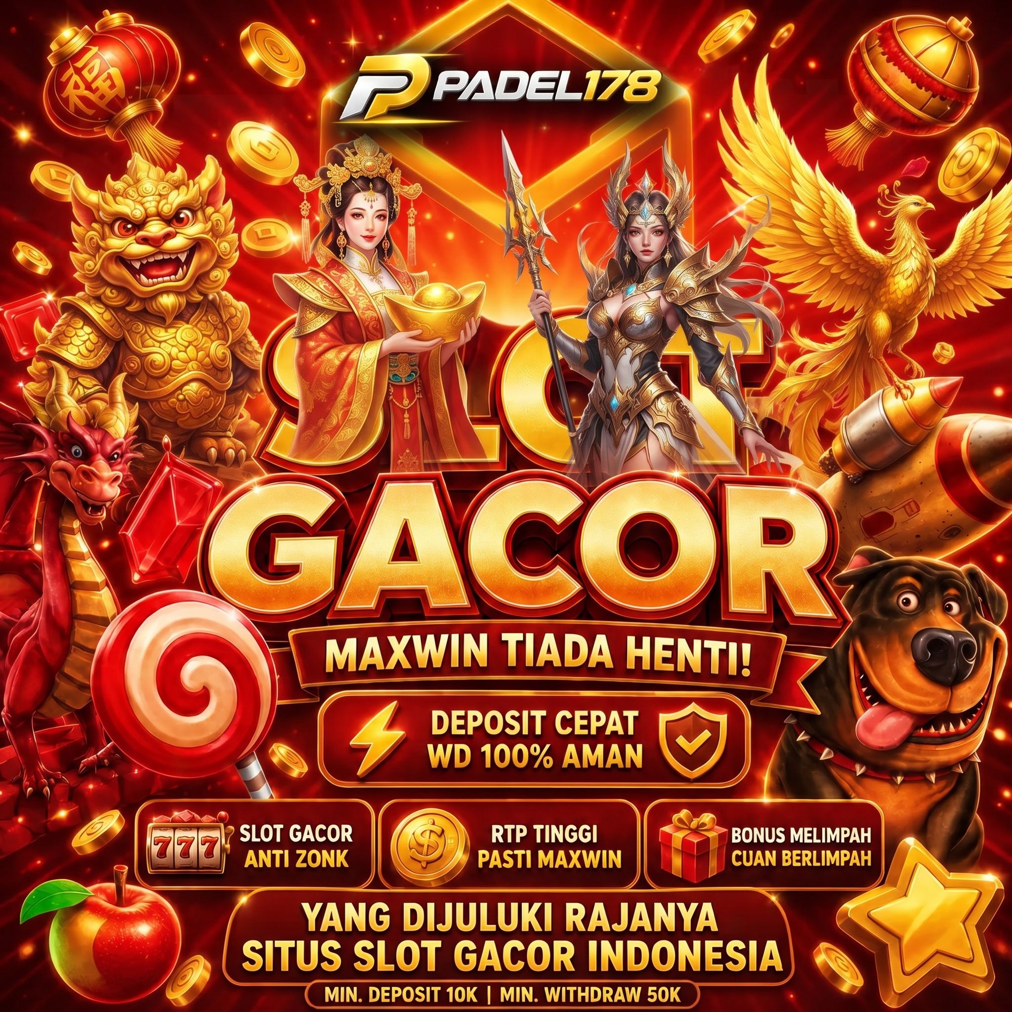 Link Daftar PADEL178, Slot Gacor Pembawa Hoki Anti Rungkad 2026