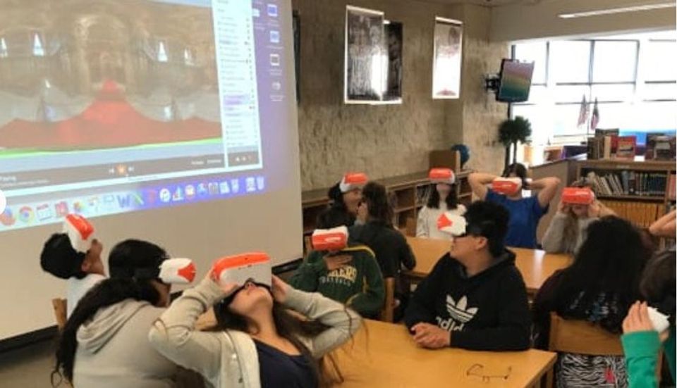 Oak Run Middle School. The recording task happens outside the headset, which is where most of the learning lands. Oak Run Middle School. The recording task happens outside the headset, which is where most of the learning lands.