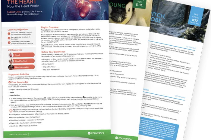 Curriculum aligned resources