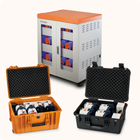 Storage and changing case included in the classvr solution