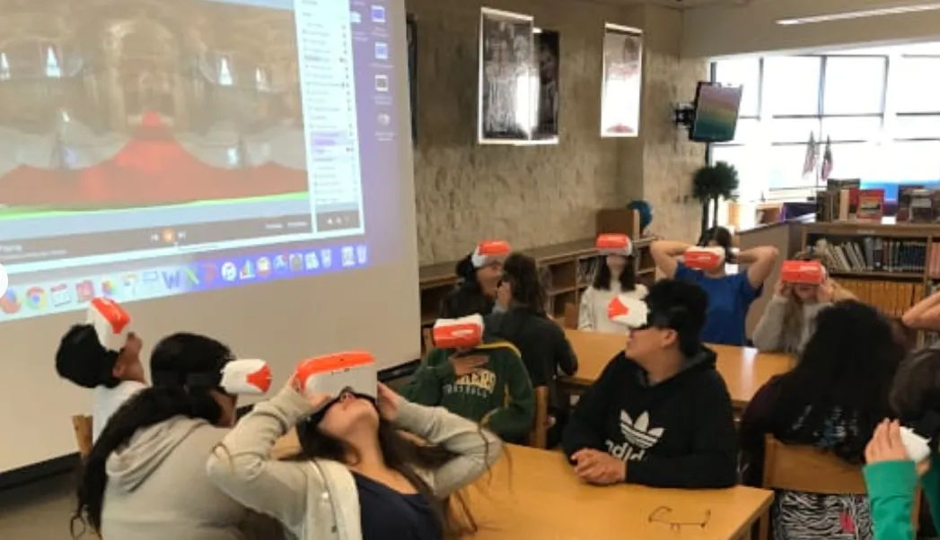 Use ClassVR in Geography lessons