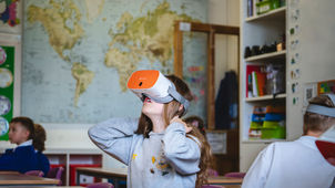 ClassVR being used in primary Schools