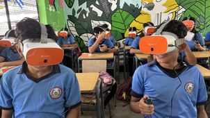 ClassVR being used in primary Schools