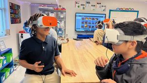 ClassVR being used in primary Schools