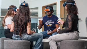 VR being used at university