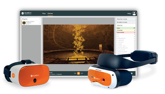 Classroom management is available with ClassVR