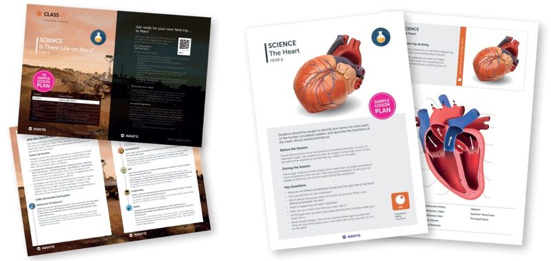 Sample VR and AR Lesson Plans