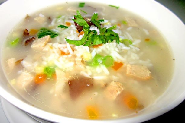 Рисовый суп по-тайски