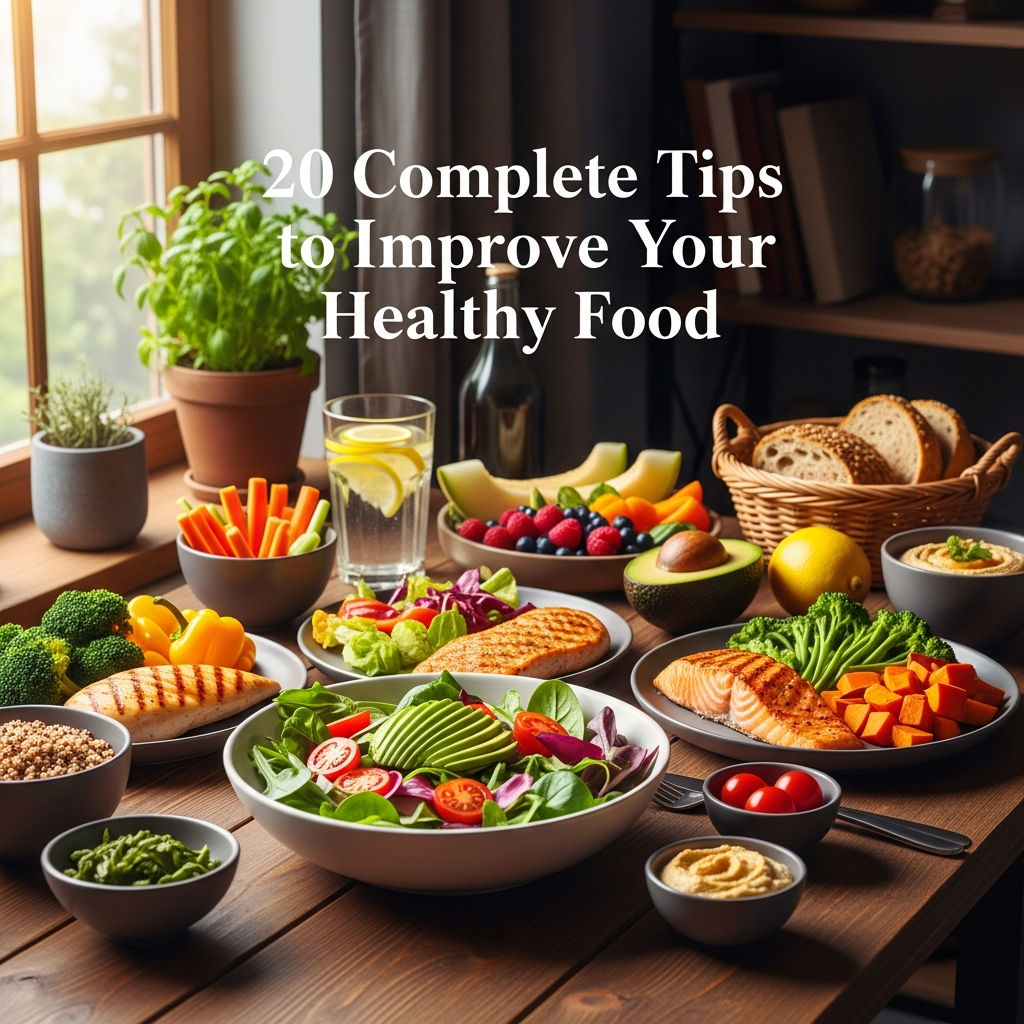 20 Complete Tips to Improve Your Healthy Food insight