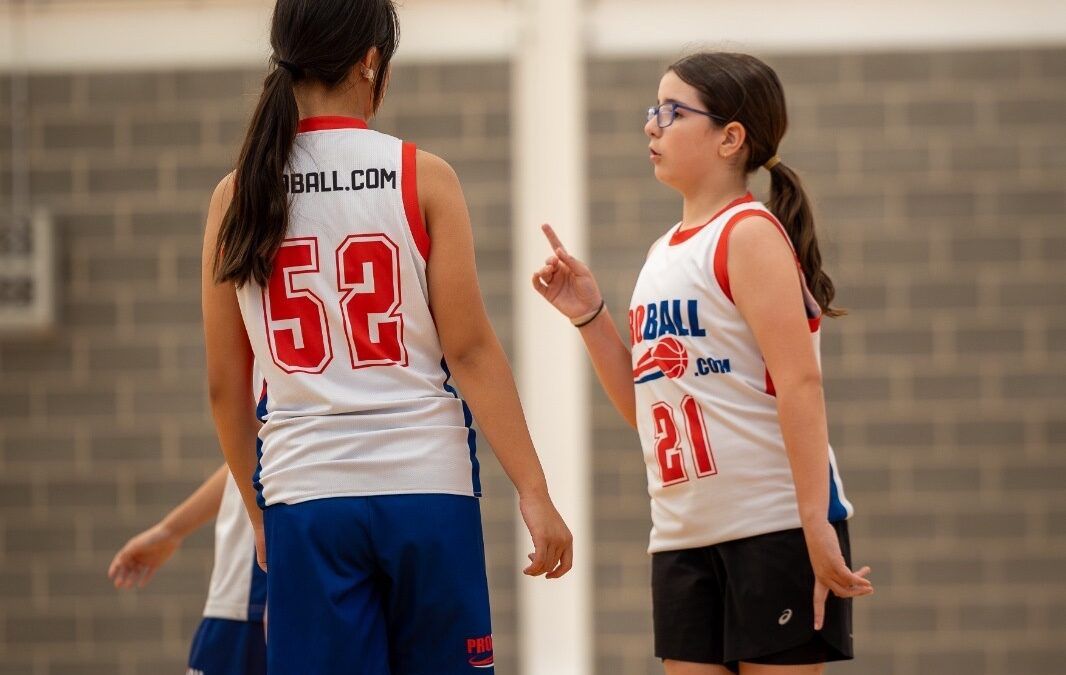 Young basketball player training and developing confidence to perform under pressure at ProBall Sydney