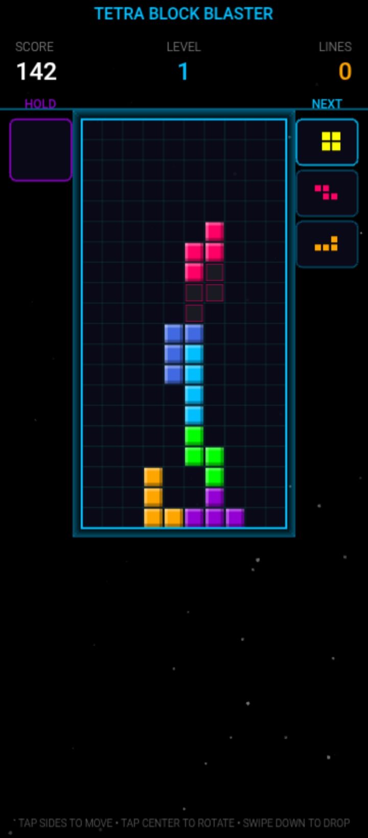 Tetra Block Blaster Gameplay 2