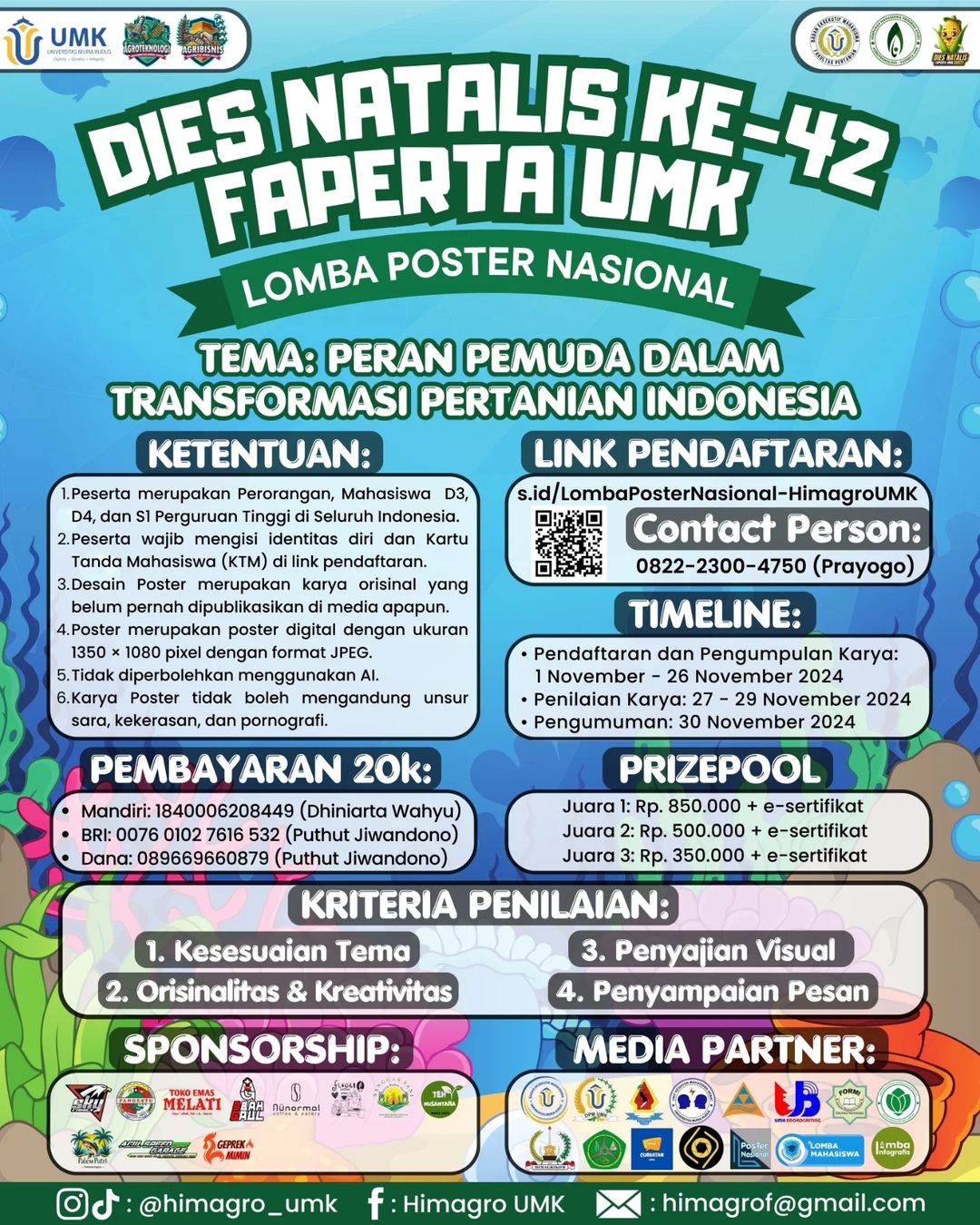 Lomba Desain Poster Nasional untuk Mahasiswa 2024