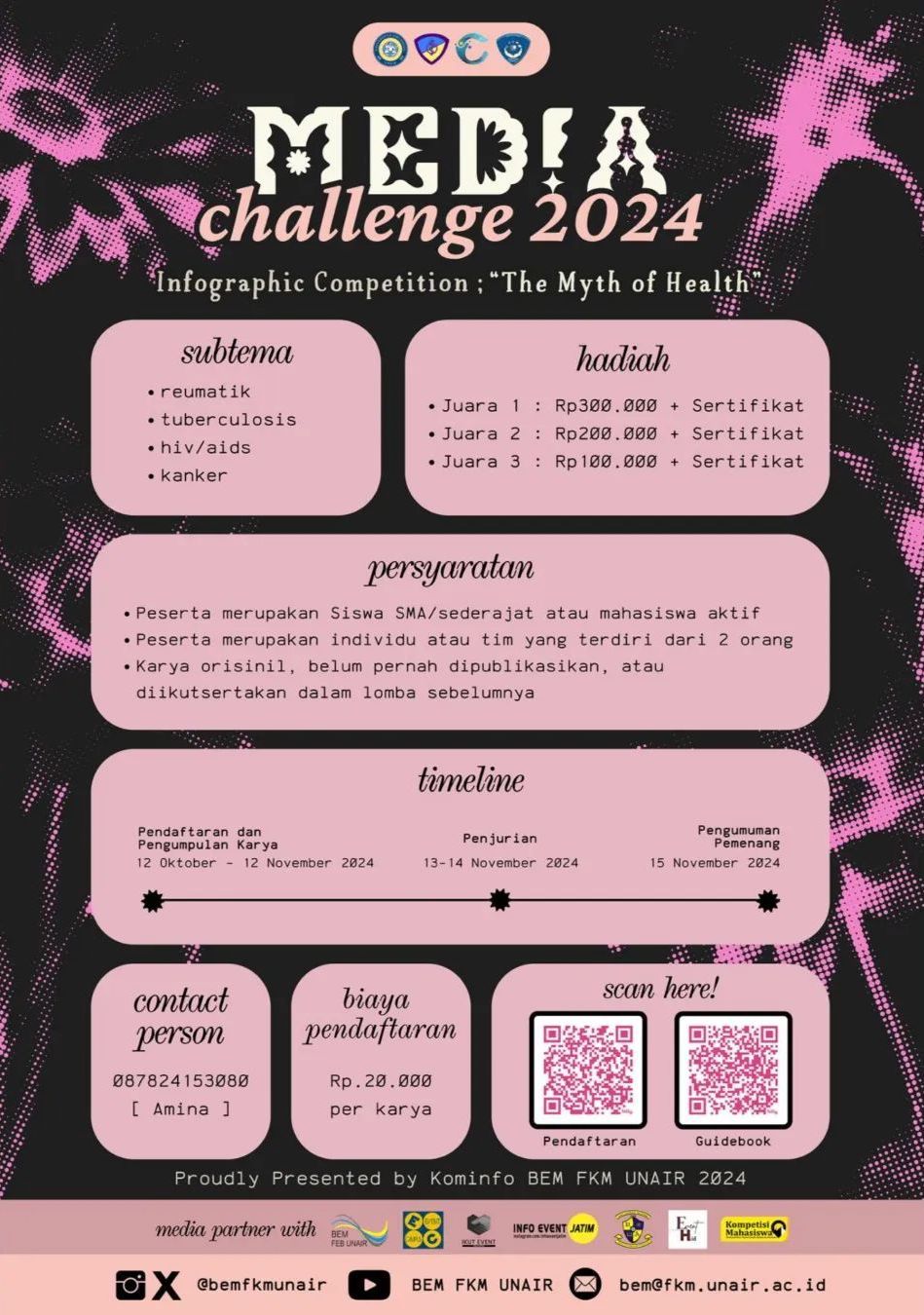 Infographic Competition: Media Challenge 2024
