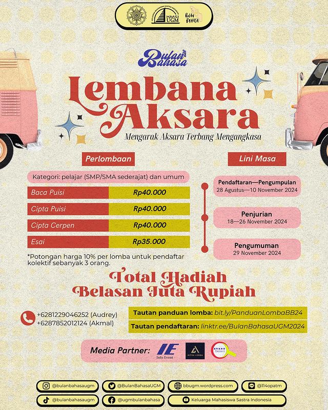 Lembana Aksara 2024 - Lomba Baca Puisi