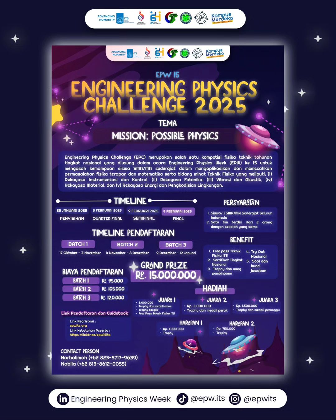EPC - Lomba Engineering Physics Challenge 2025
