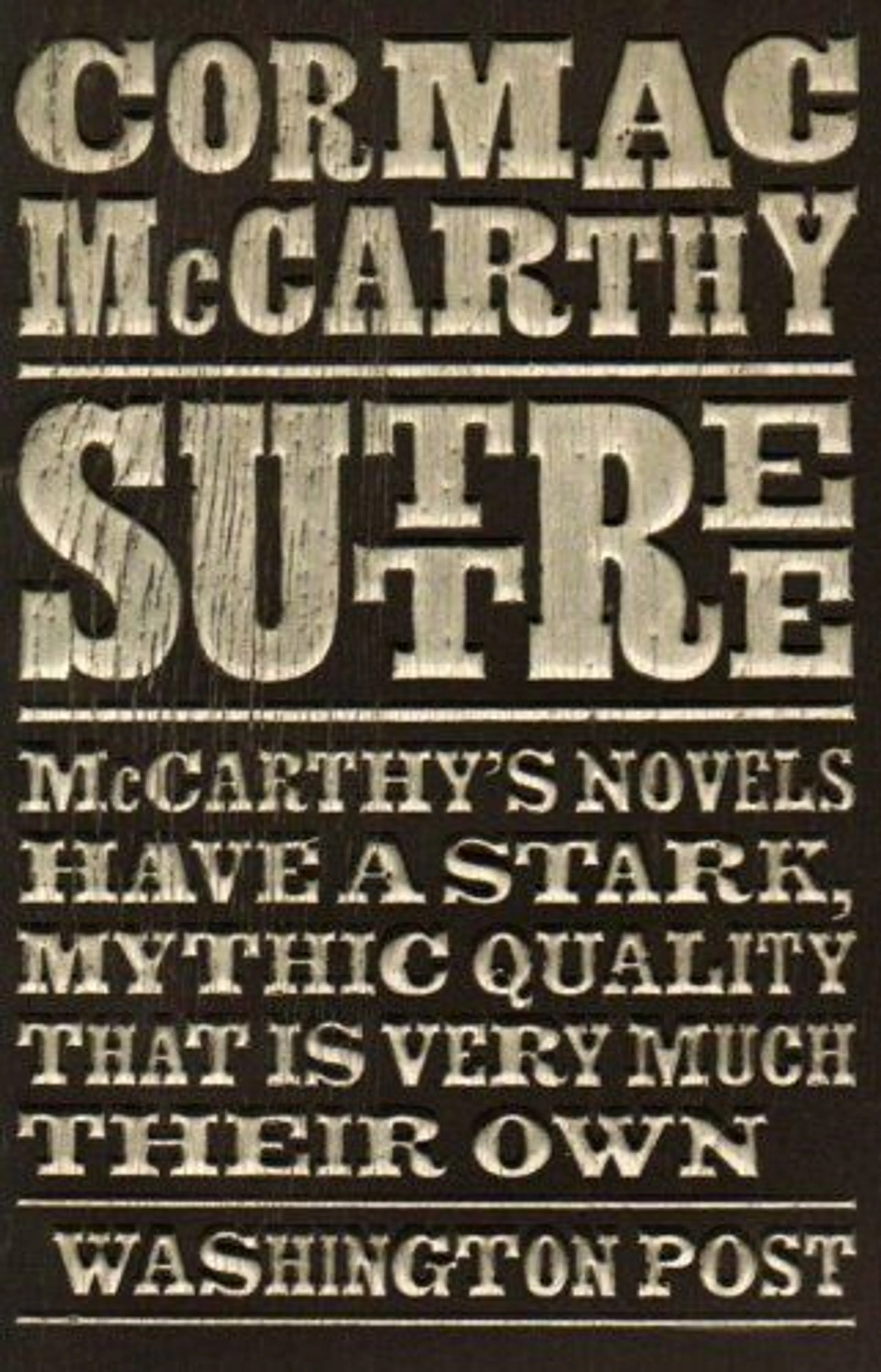 cover of Suttree