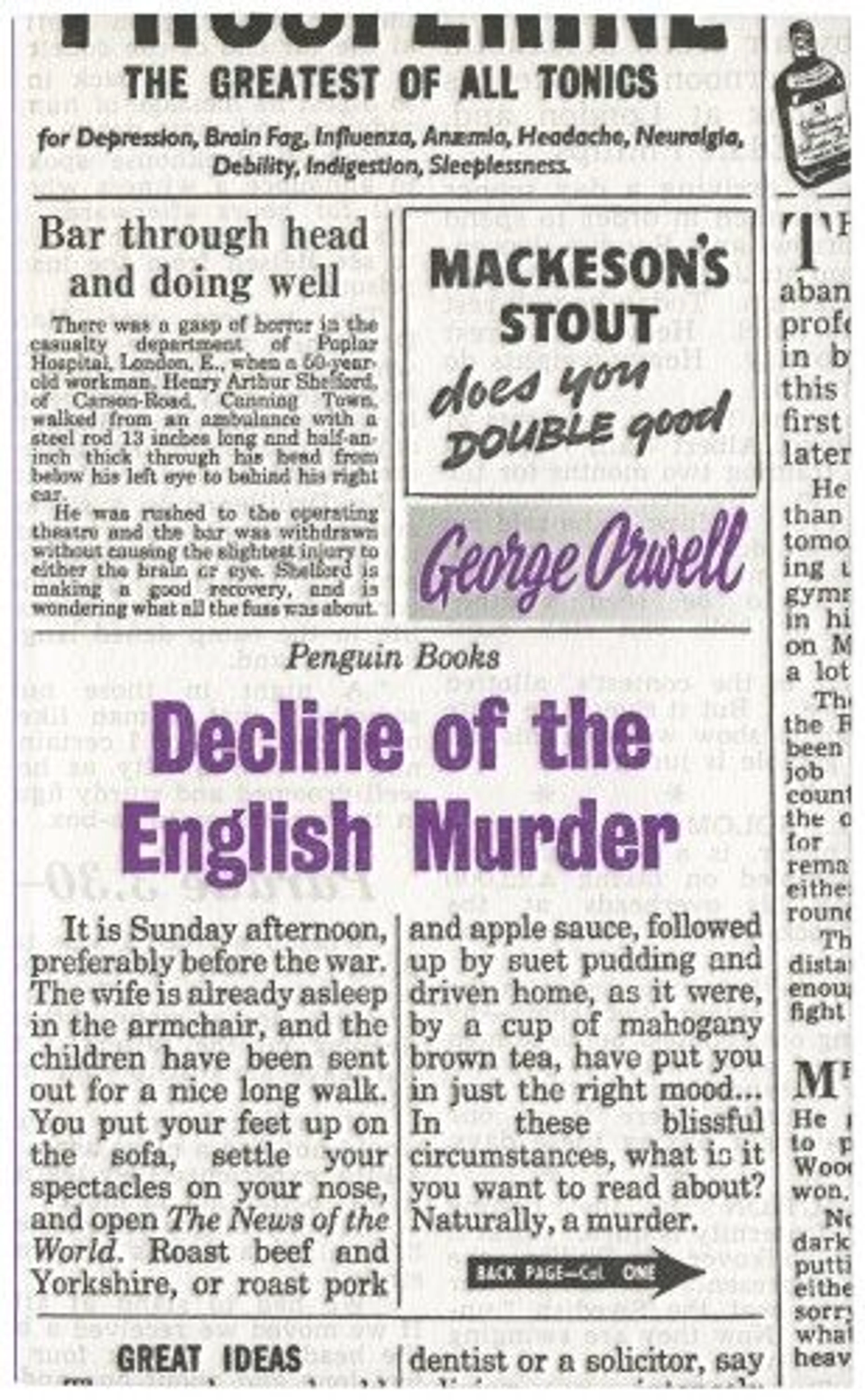 cover of Decline of the English Murder