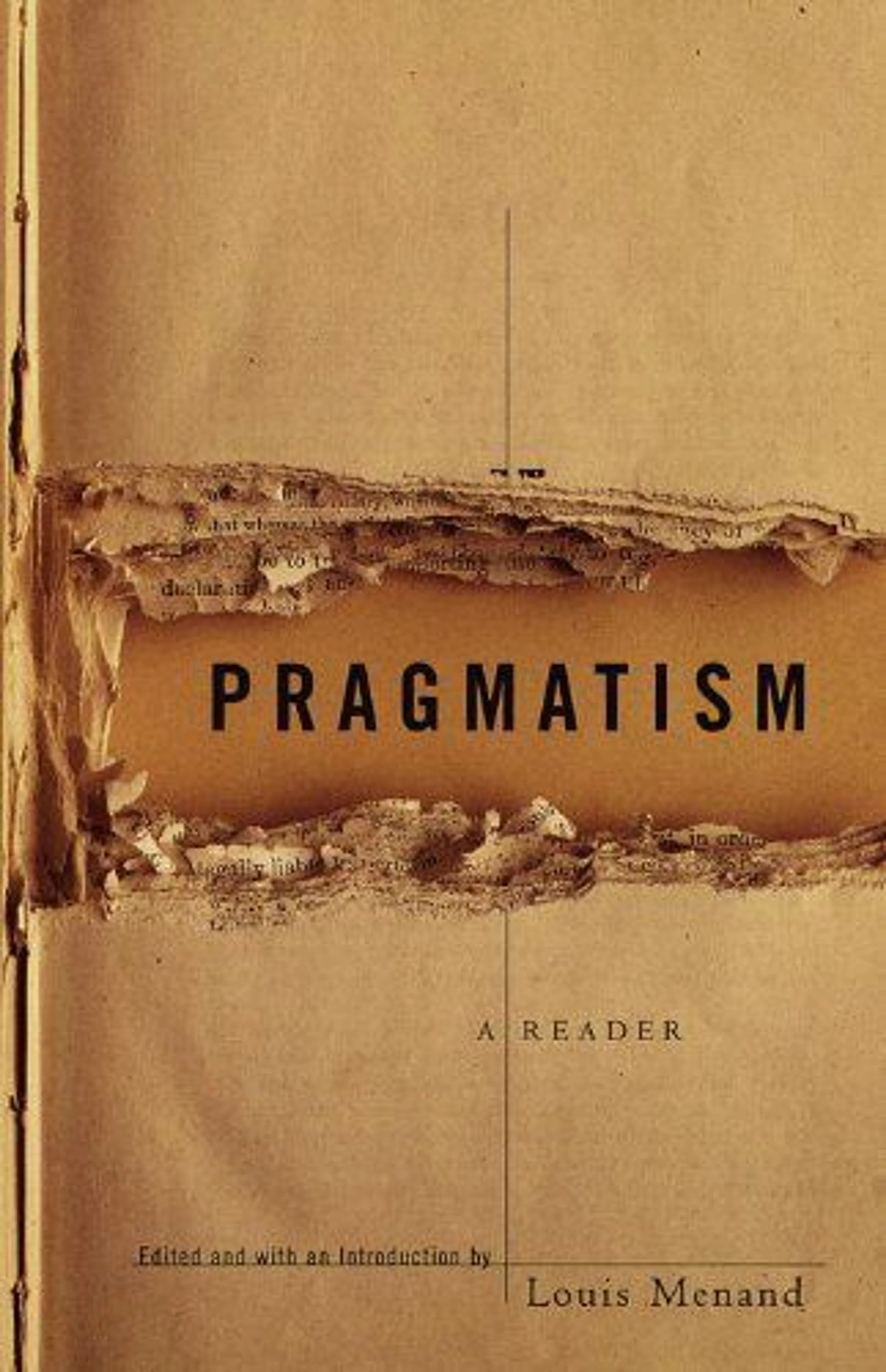 cover of Pragmatism: A Reader
