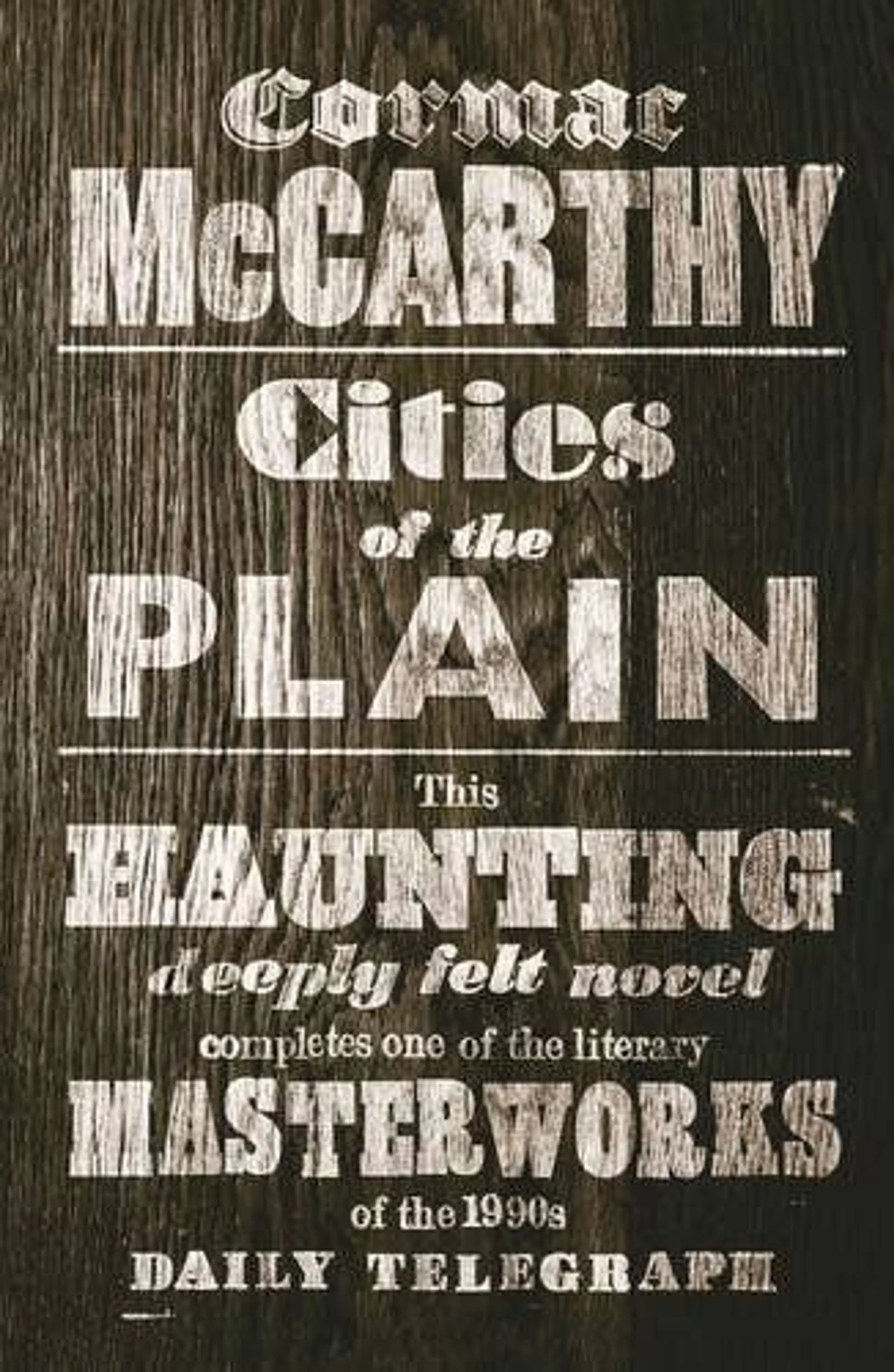 cover of Cities of the Plain
