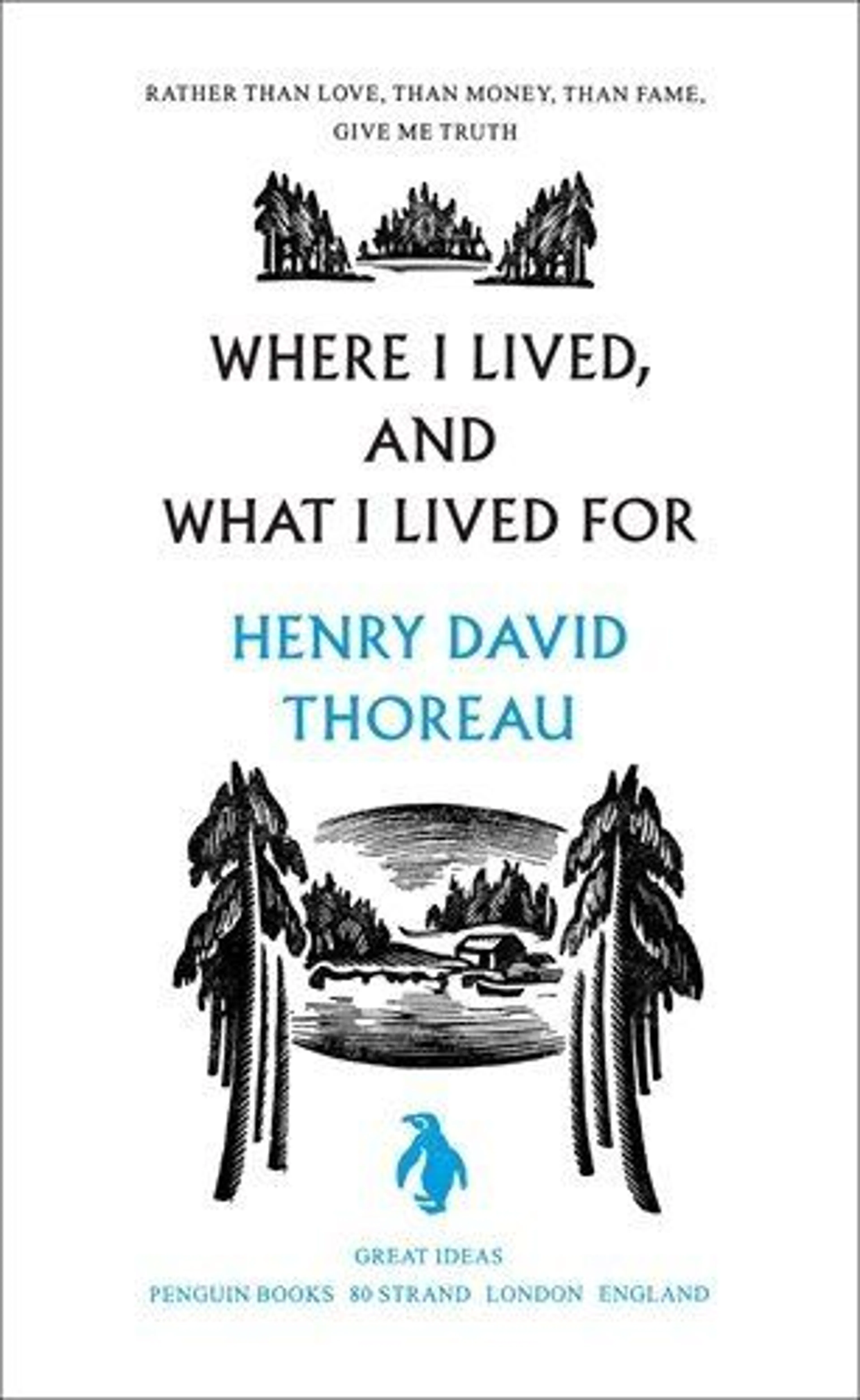 cover of Where I Lived, and What I Lived For