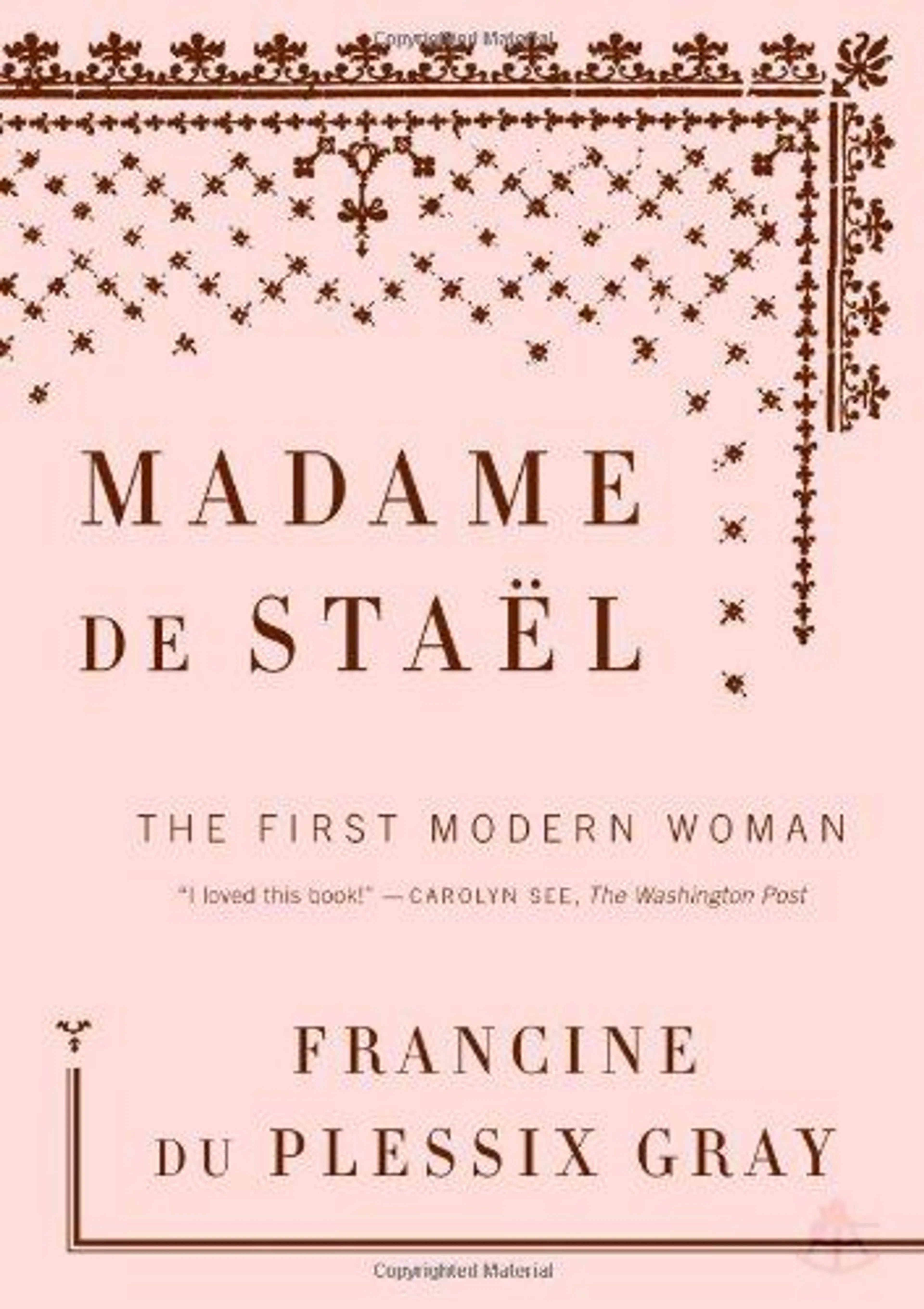 cover of Madame de Stael